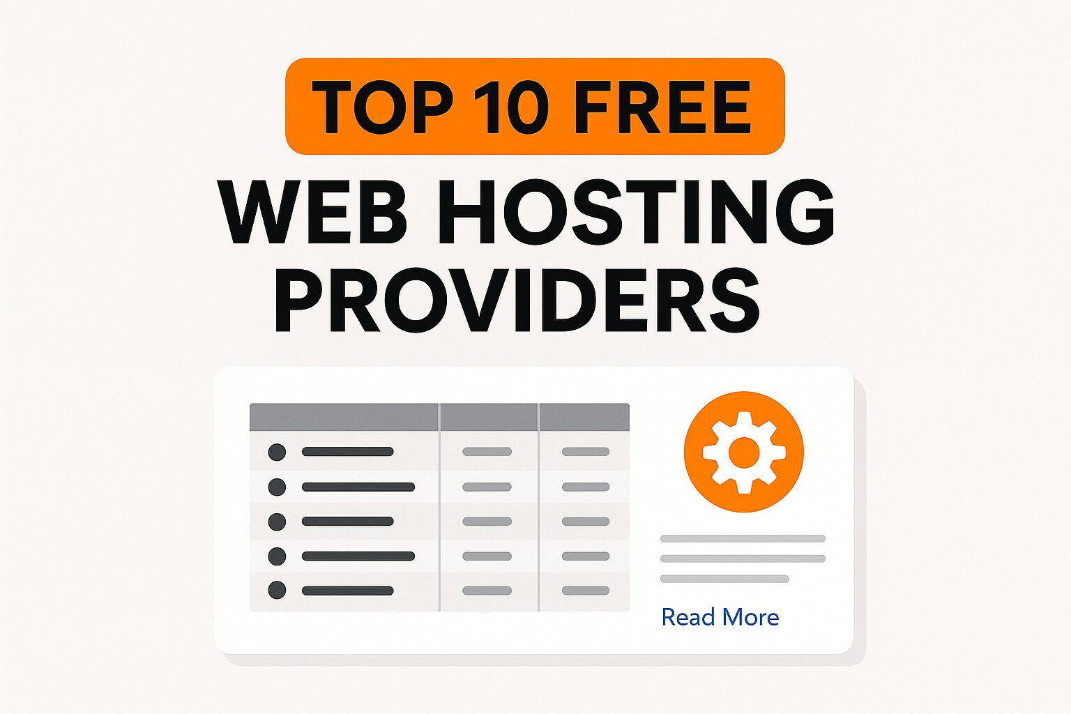 free web hosting providers