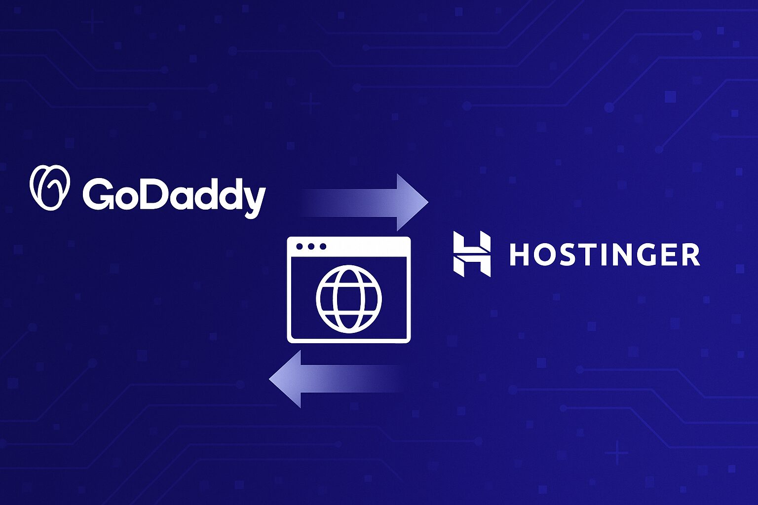 GoDaddy to Hostinger