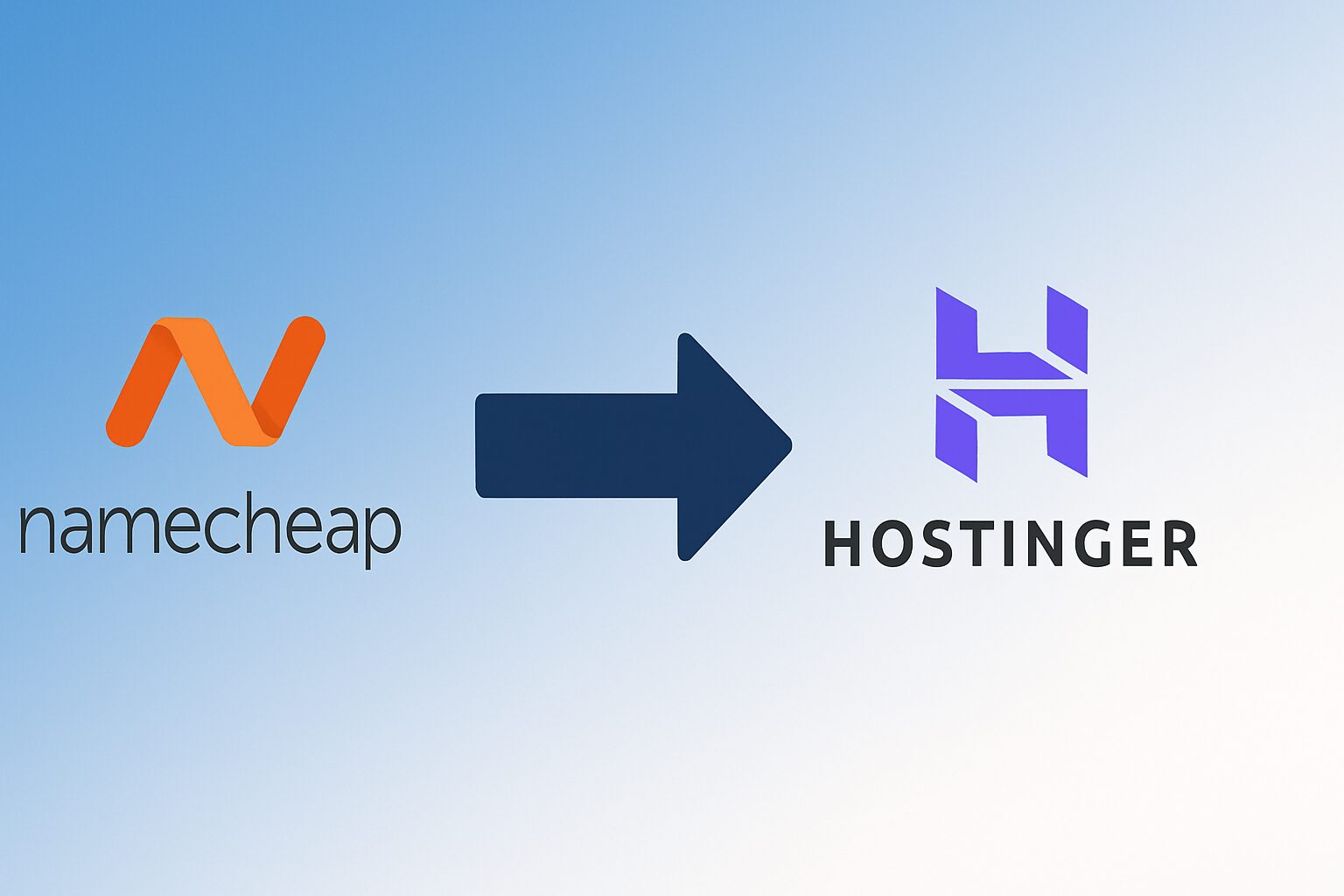 transfer a domain from Namecheap to Hostinger