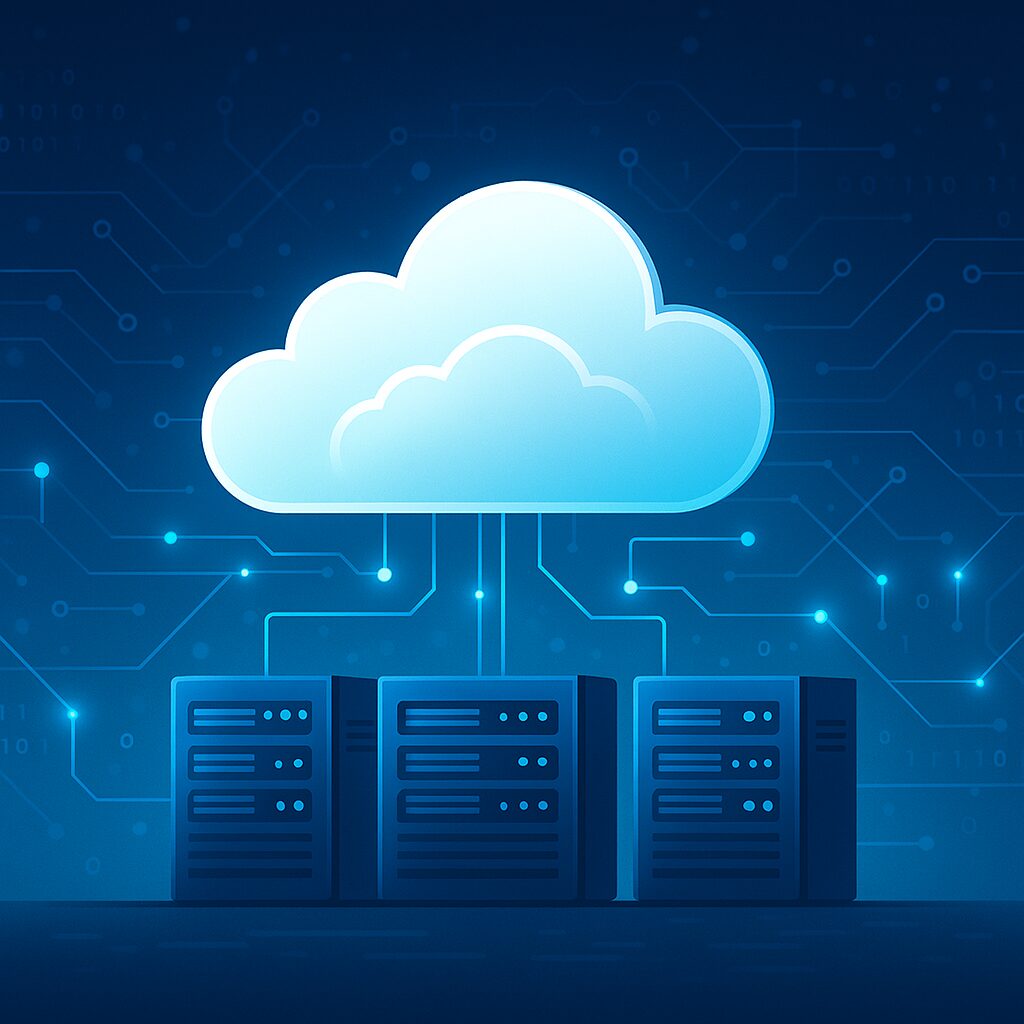 What is cloud hosting