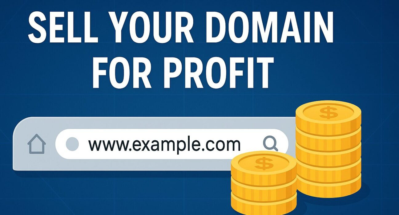 selling domain names
