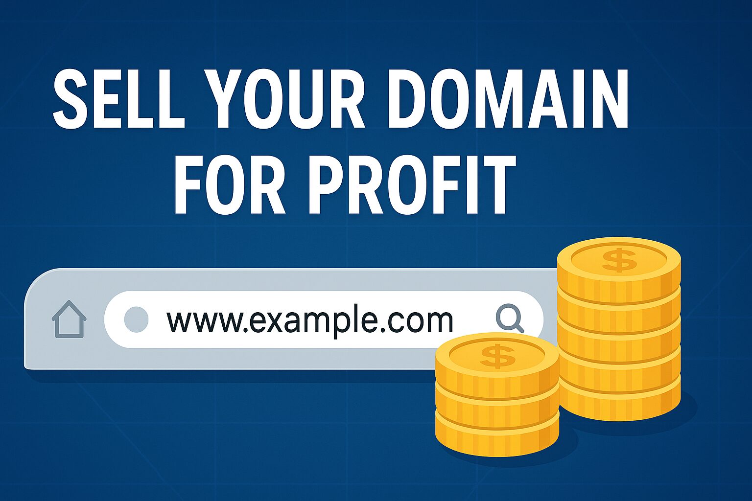 selling domain names