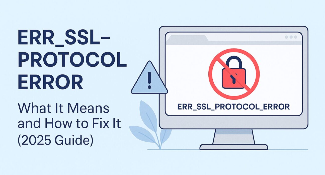 ERR_SSL_PROTOCOL_ERROR